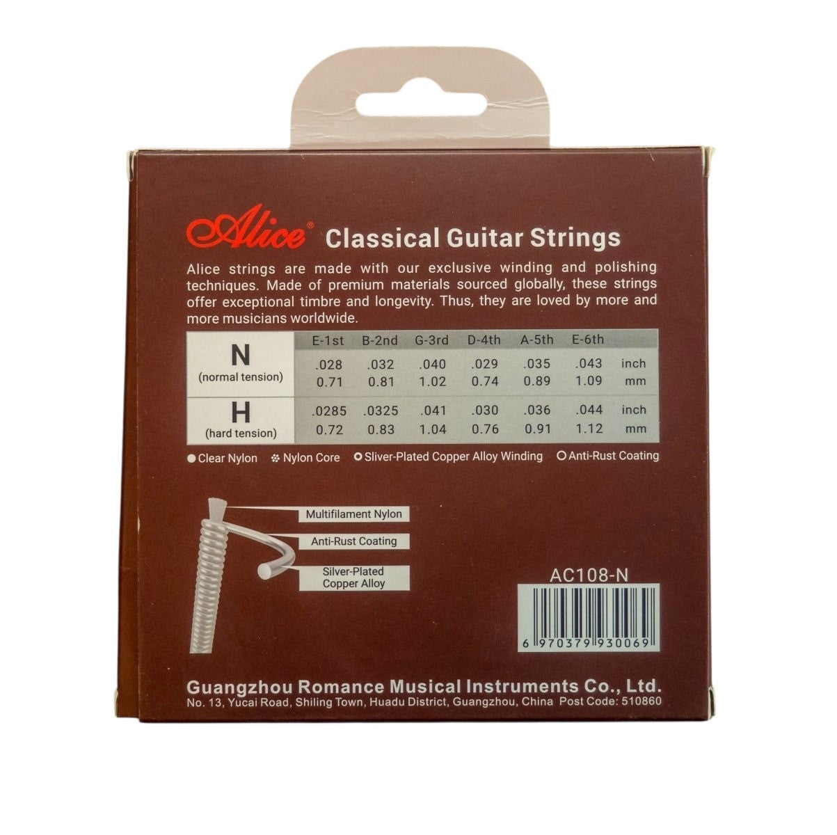 Alice AC108 Classical Guitar Strings