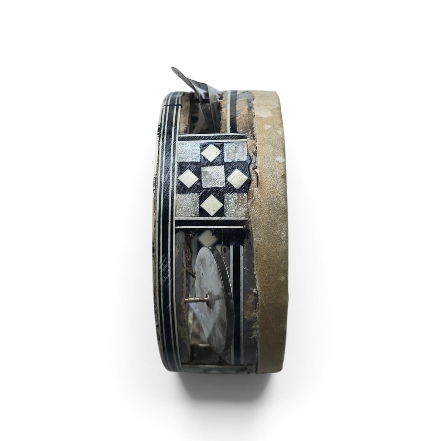 Vintage Wooden Riqq - Small