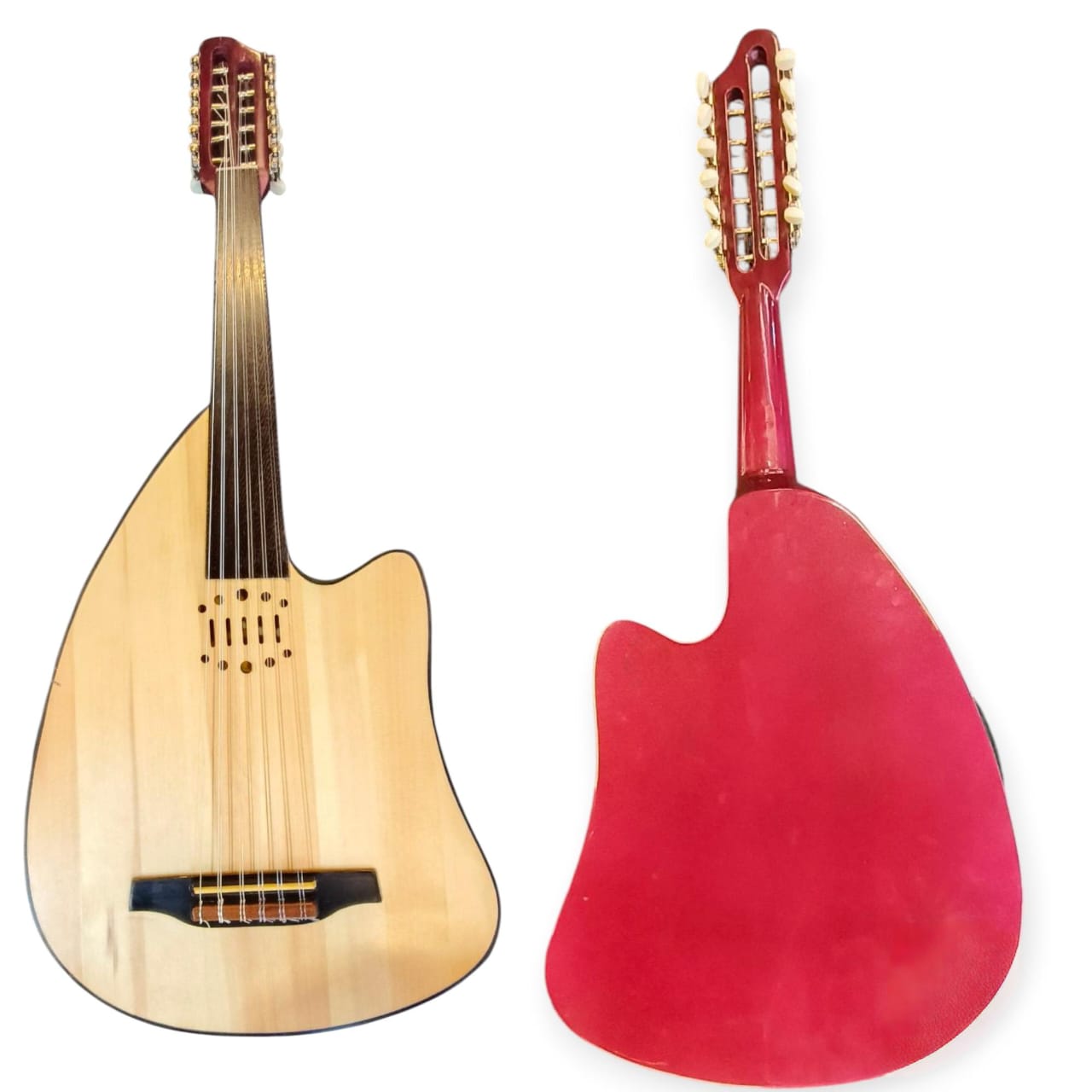 Electric Oud Cutaway Semi Acoustic Oud