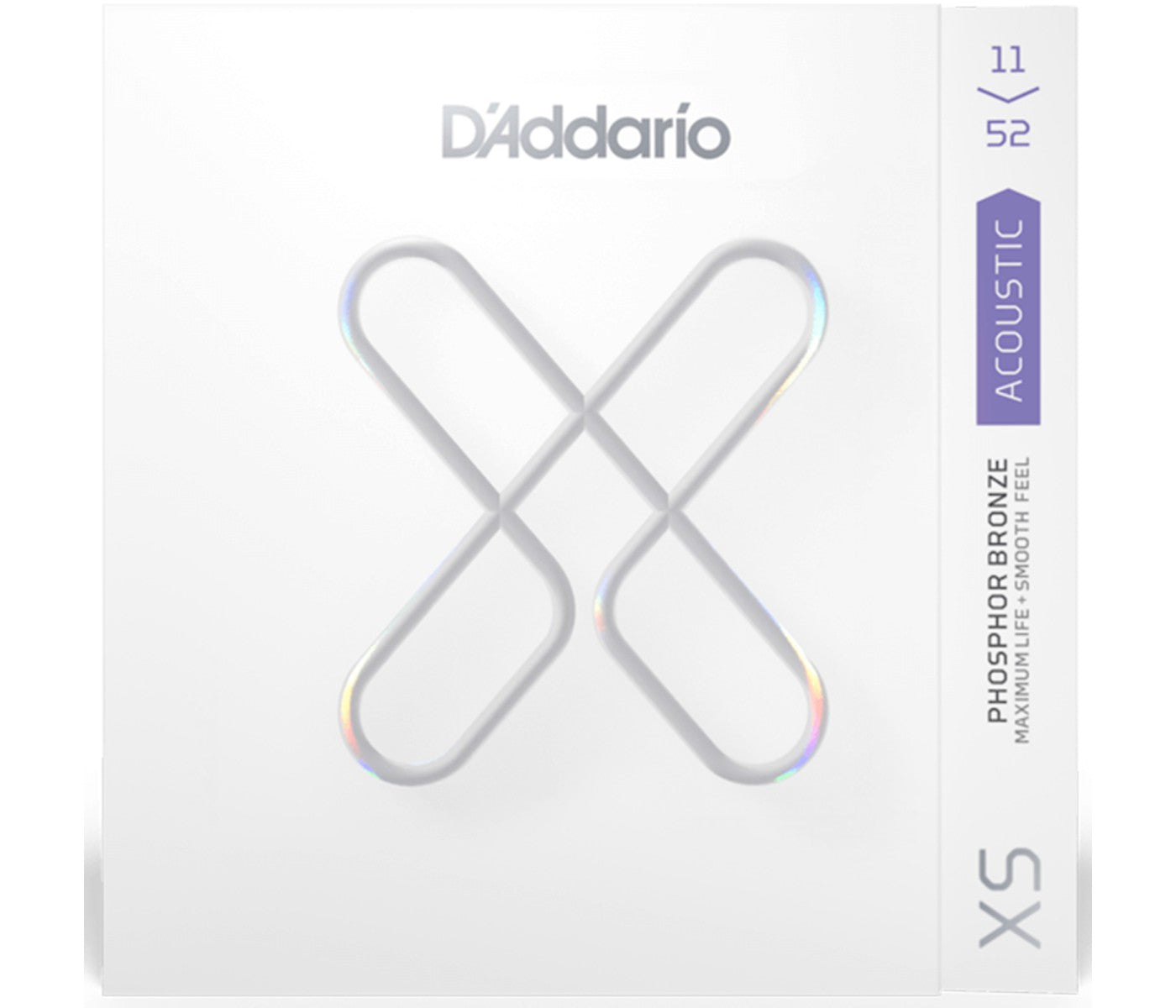 D'Addario XSAPB1152 Phosphor Bronze Acoustic Guitar String Custom Light - 11-52