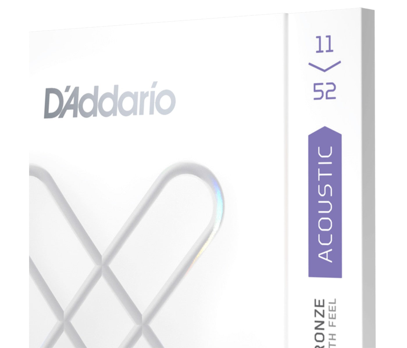 D'Addario XSAPB1152 Phosphor Bronze Acoustic Guitar String Custom Light - 11-52
