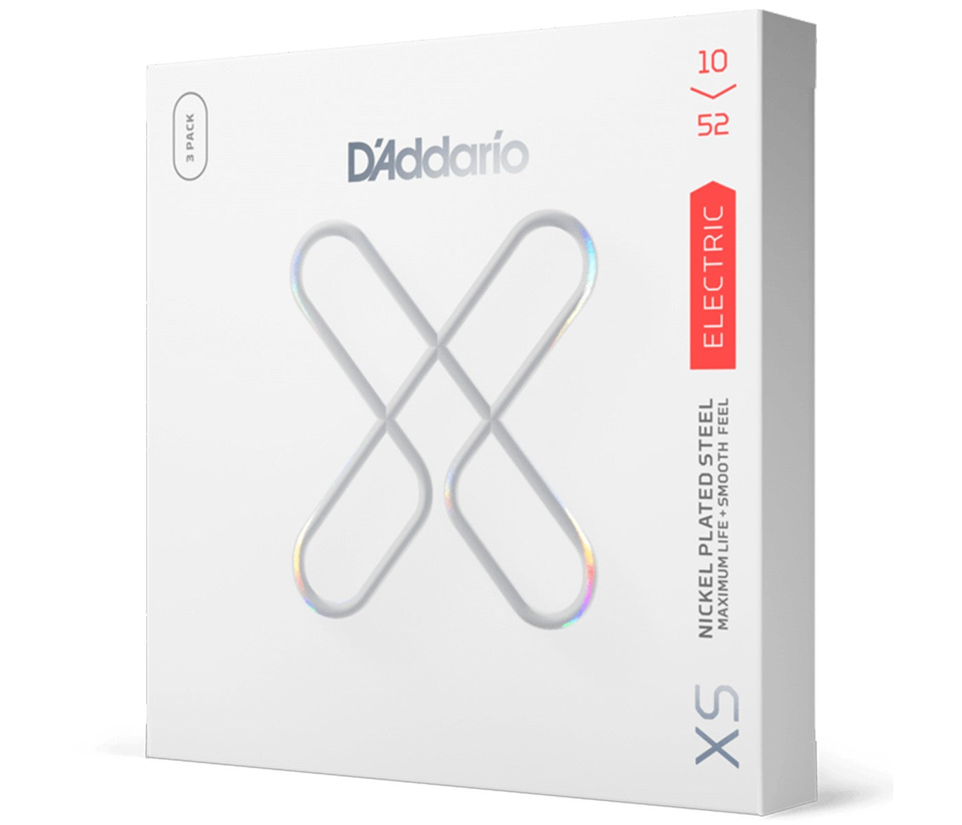 D'Addario XSE1052 - XS Coated Nickel Electric Guitar Strings