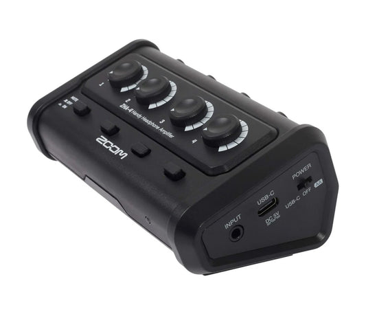 Zoom ZHA-4 Headphone Amplifier - 4-Channel- 2 Years Warranty