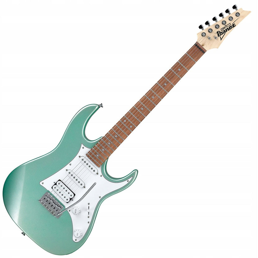 Ibanez GRX40-MGN Metallic Light Green electric guitar rear view