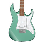 Ibanez GRX40-MGN Metallic Light Green electric guitar pickup detail