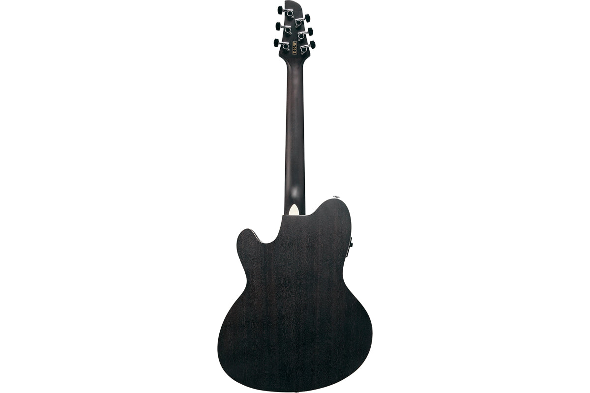 Ibanez TCM50-GBO acoustic electric guitar back view