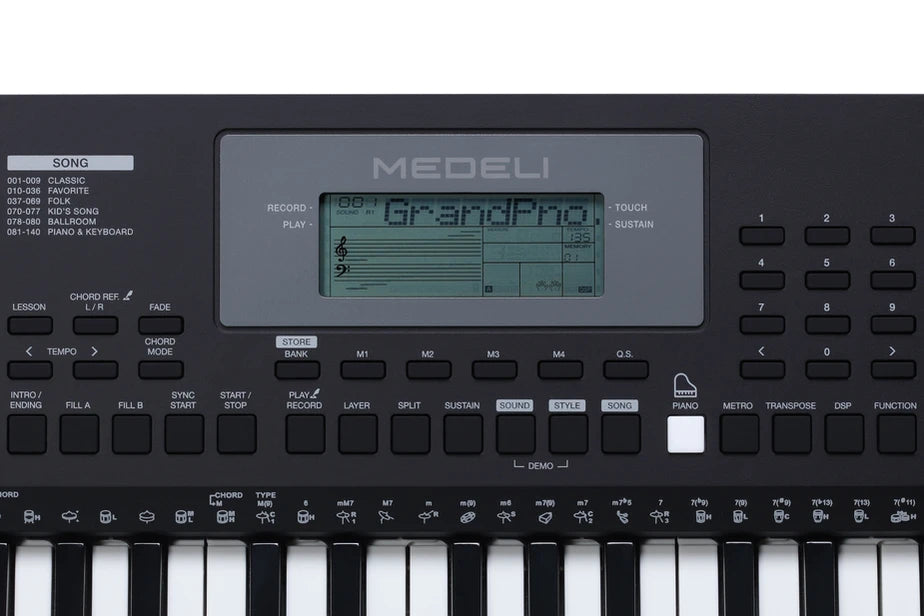 Medeli IK100 Keyboard 61 Black