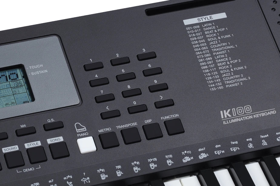 Medeli IK100 Keyboard 61 Black