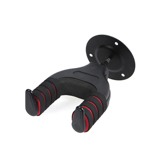 Black and red adjustable grabber on a white background