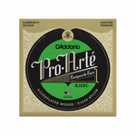 Front view of the D'Addario EJ25C Pro-Arté Composite Flamenco guitar strings package.