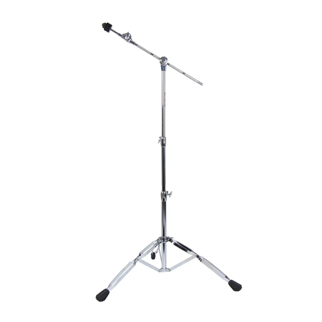 Drum stand with Boom Cymbal Arm on a white background