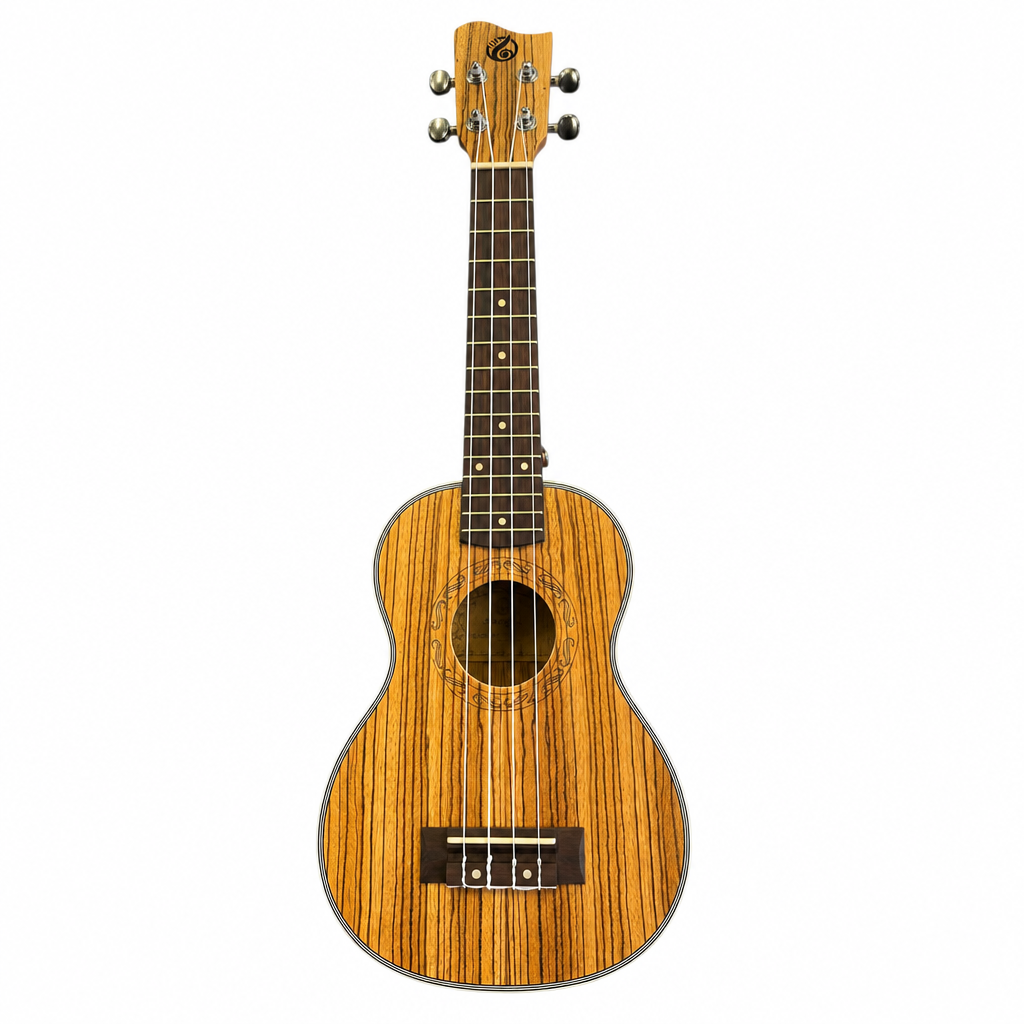 Grape GKS-65 21-inch soprano ukulele, straight front view