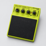 Three-quarter view of one Roland SPD-ONE KICK electronic percussion pad.