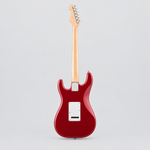 Straight-on full back view of the glossy metallic-red Unistar L-G3 electric guitar.