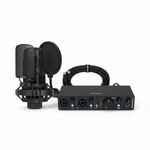 Arturia MiniFuse 2 Recording Pack shown with the MiniFuse 2 interface and microphone together, with headphones and cable visible on a white background