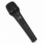 45-degree view of the black Carry-On dynamic microphone.