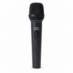 Front view of the black Carry-On dynamic microphone.