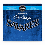 Savarez Alliance Cantiga 510 AJ bass guitar strings package, straight front view