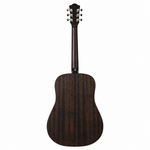 Full rear view of the Rockdale Maverick D1 RB dreadnought acoustic guitar, showing its back and sides.