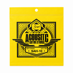 Smiger SAH-10 .010-.048 red copper acoustic guitar strings package, full front view with original manufacturer packaging and no external stickers or labels