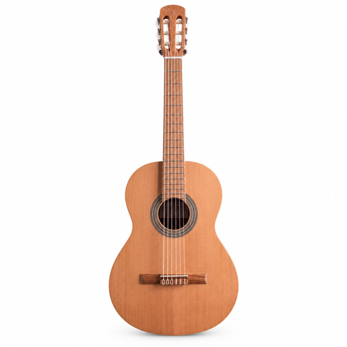 Laqant by Alhambra College 2 classical guitar, front view
