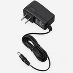 Full view of the Yamaha PA-130 AC power adapter with attached cable and connector.