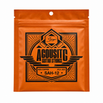 Smiger SAH-12 .012-.053 red copper acoustic guitar strings package, full front view with original manufacturer packaging and no external stickers or labels