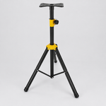 Unbranded yellow Y-403 speaker stand shown from a three-quarter angle in a square studio product image