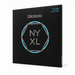 45-degree side view of the D'Addario NYXL1152 electric guitar strings package, 11–52 gauge.