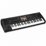 Korg KRONOS 3 professional music workstation keyboard, three-quarter front view showing the keys, screen, controls, and chassis