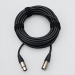 Single coiled Peavey PV100 low-Z microphone cable, 30.5 m, with both connector ends visible.
