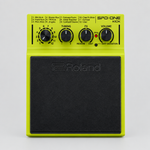 Front view of one Roland SPD-ONE KICK single-zone electronic percussion pad.