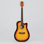 Enjoy E41-DD1 MY4102 acoustic guitar in the sunburst finish shown from the front