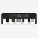 Straight-on front view of the Yamaha PSR-E283 61-key portable keyboard showing its keys, control panel, and speakers.