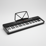 One MK 2900L 61-key USB MIDI electronic keyboard shown in a three-quarter diagonal view with its keys, speakers, display, and controls