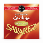 Savarez Cantiga Premium 510-CRP bass guitar strings package, straight front view