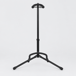 Unbranded J-31 tripod guitar stand shown from the front with padded supports, adjustable center post, and rubber feet