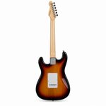 Rockdale Acadia HT HSS Sunburst electric guitar, rear view