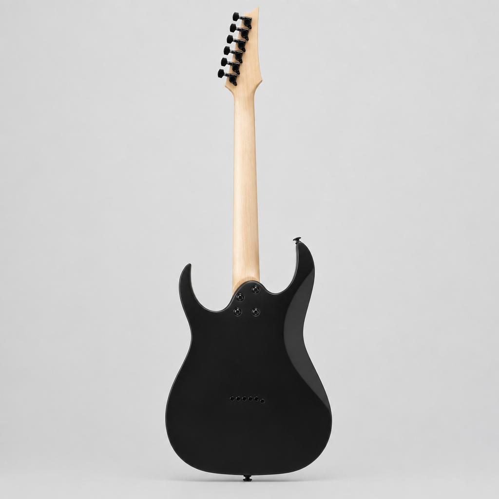 Straight-on full rear view of the Ibanez GRGR131EX GIO electric guitar, based on the merchant-provided back-view reference.