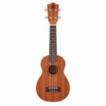 Grape GKS-30 21-inch soprano ukulele, straight front view