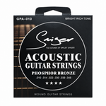 Smiger GPA-010 .010-.048 phosphor bronze acoustic guitar strings package, full front view with original manufacturer packaging and no external stickers or labels