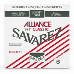 Savarez Alliance HT Classic 540 R classical guitar strings package, straight front view