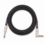 Coiled black Carry-On 6 m instrument cable with both plug ends visible.