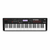 Front view of the Korg KROSS 2 61-key synthesizer workstation in Super Matte Black.