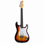 Rockdale Acadia HT HSS Sunburst electric guitar, front view