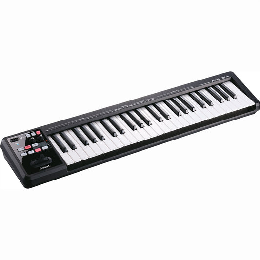 وحدة تحكم لوحة المفاتيح MIDI من Roland A-49 BK
