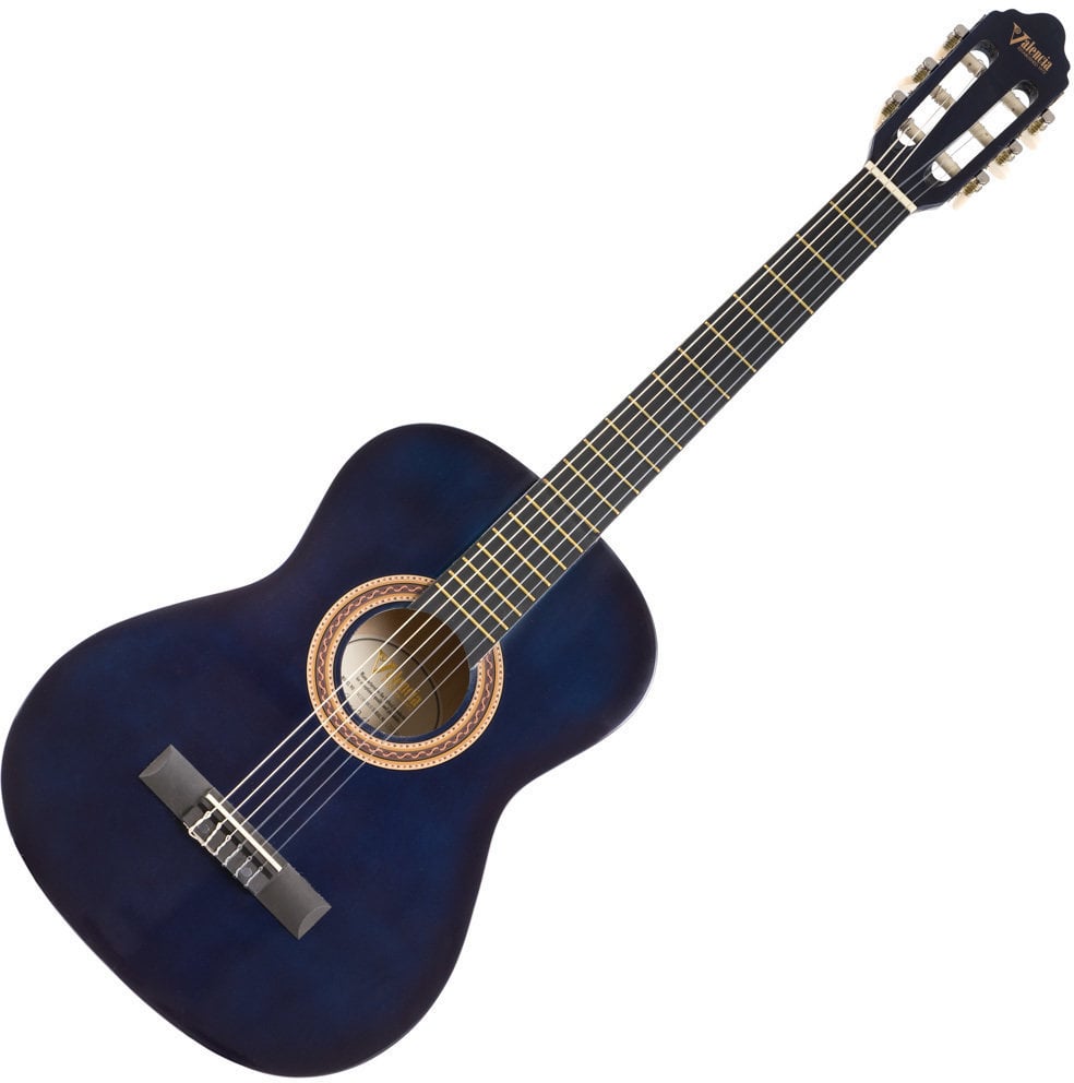 VALENCIA VC103BK Classical Guitar Blue burst