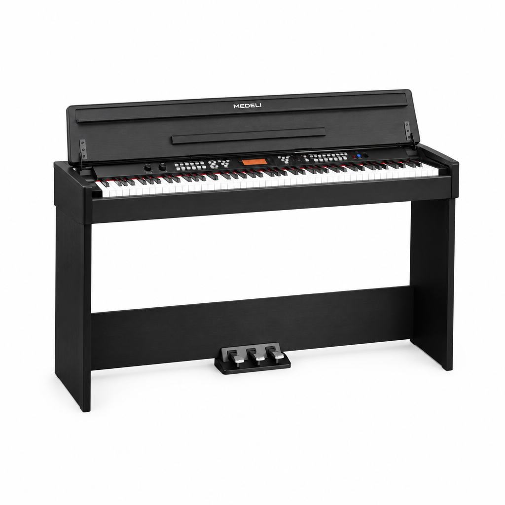 منظور جانبي أمامي للـ Medeli CDP5200-BK