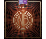 D'Addario NB1152 Nickel Bronze Acoustic Guitar Strings Light - 11-52