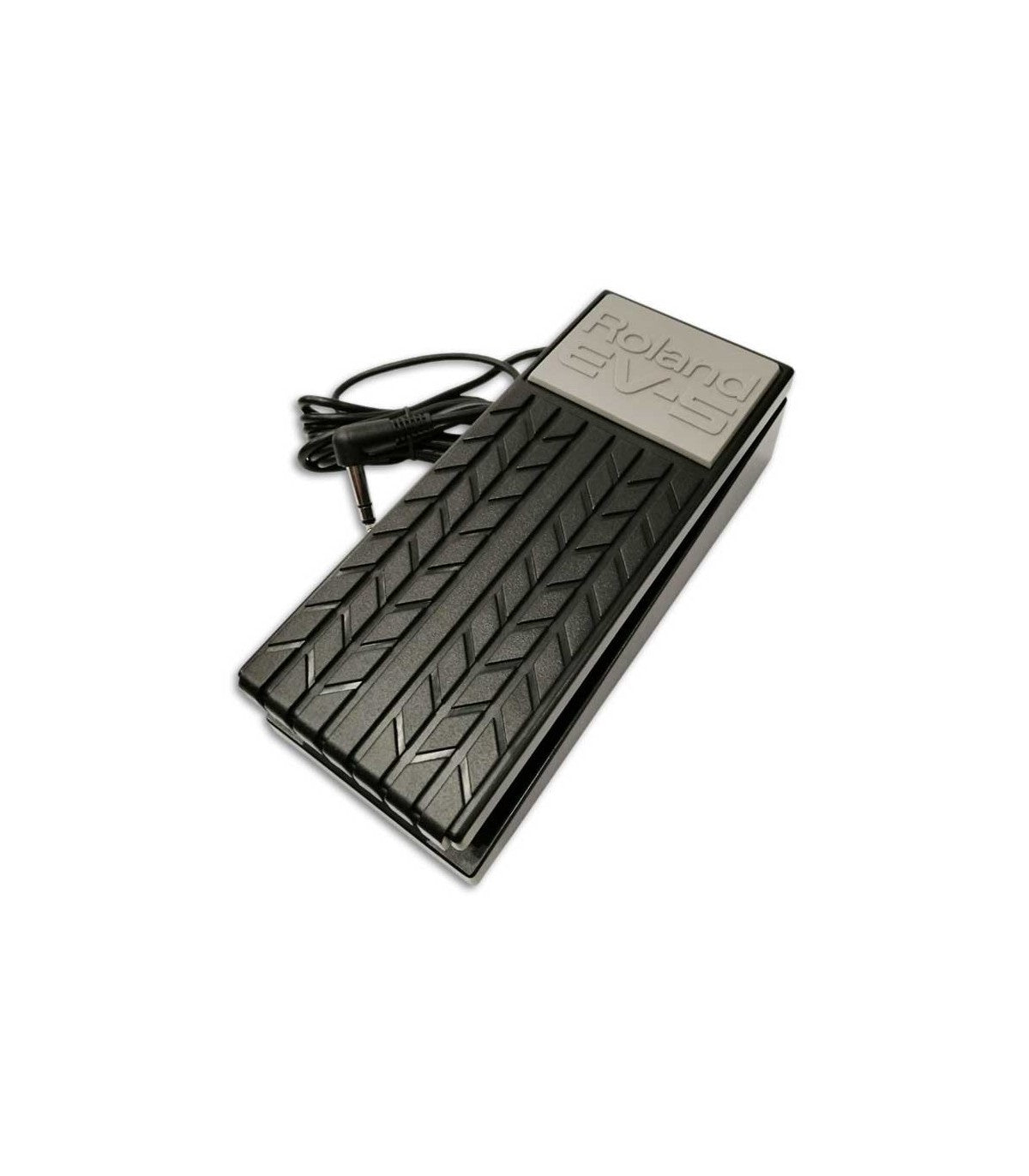 Black foot pedal with 'Roland' branding on a white background